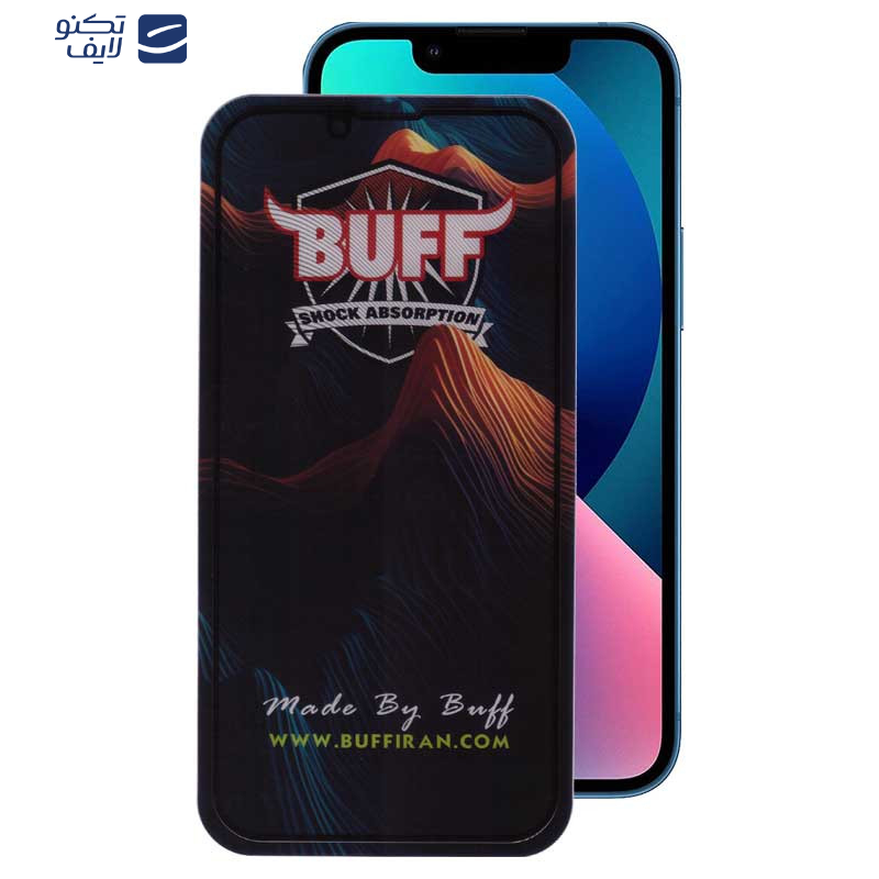 محافظ صفحه نمایش بوف مدل Mountain مناسب برای گوشی موبایل اپل iPhone 16e/14/13 Pro/13