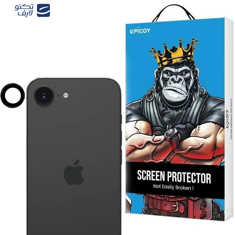 محافظ لنز دوربین اپیکوی مدل HD-ColorLenz مناسب برای گوشی موبایل اپل iPhone 16e محافظ لنز دوربین اپیکوی مدل HD-ColorLenz مناسب برای گوشی موبایل اپل iPhone 16e
