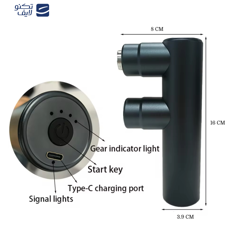 ماساژور برقی ام دی اچ ال مدل D606 ماساژور برقی ام دی اچ ال مدل D606