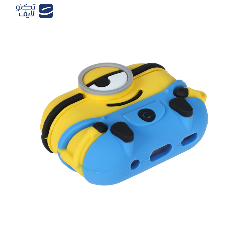 کاور مدل مینیون مناسب برای کیس اپل Airpod pro / Airpod pro 2 به همراه آویز کاور مدل مینیون مناسب برای کیس اپل Airpod pro / Airpod pro 2 به همراه آویز