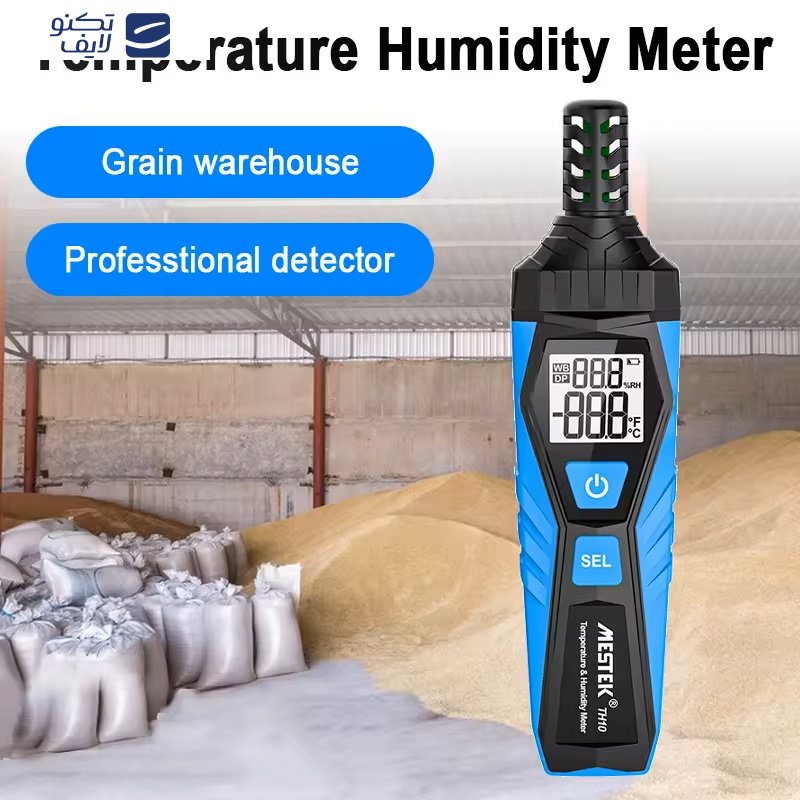 دماسنج و رطوبت سنج دیجیتالی مستک مدل TH10 دماسنج و رطوبت سنج دیجیتالی مستک مدل TH10