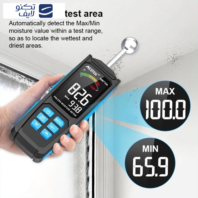 رطوبت سنج چوب و دیوار مستک مدل WM710A رطوبت سنج چوب و دیوار مستک مدل WM710A
