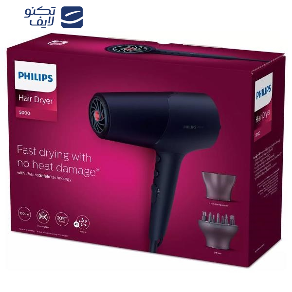 سشوار حرفه ای فیلیپس مدل BHD510 سشوار حرفه ای فیلیپس مدل BHD510