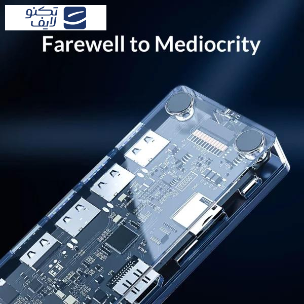 هاب 6 پورت USB-C اوریکو مدل WB-6RJ هاب 6 پورت USB-C اوریکو مدل WB-6RJ