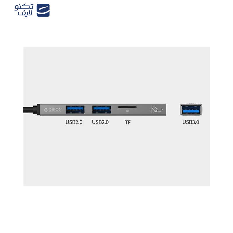 هاب سه پورت USB-C اوریکو مدل AH-12F هاب سه پورت USB-C اوریکو مدل AH-12F