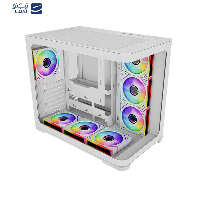 کیس کامپیوتر گیمینگ اوست مدل GT-AQ18-MW کیس کامپیوتر گیمینگ اوست مدل GT-AQ18-MW