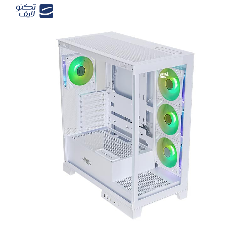 کیس کامپیوتر گیمینگ اوست مدل GT-AQ16-MW کیس کامپیوتر گیمینگ اوست مدل GT-AQ16-MW