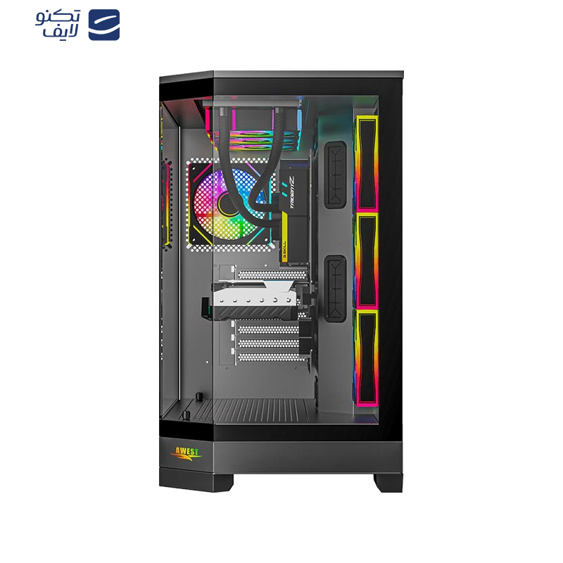 کیس کامپیوتر گیمینگ اوست مدل GT-AQ1-MB کیس کامپیوتر گیمینگ اوست مدل GT-AQ1-MB