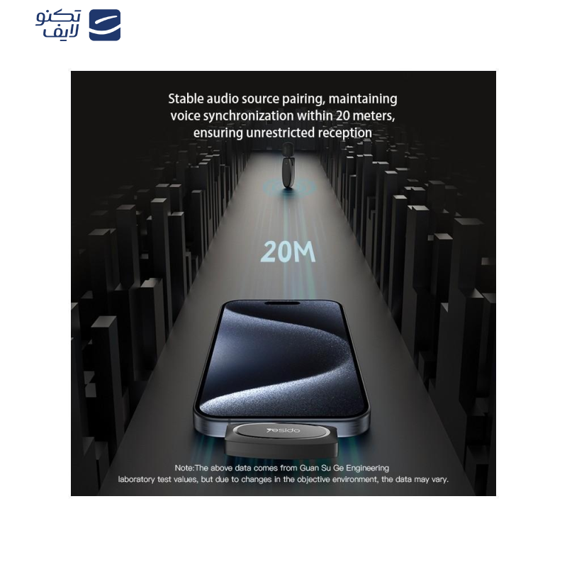 میکروفن یقه ای یسیدو مدل KR12 میکروفن یقه ای یسیدو مدل KR12