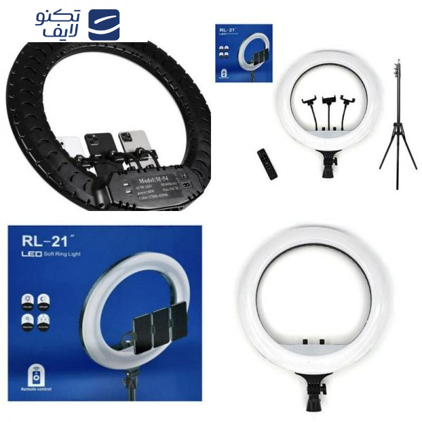 رینگ لایت مدل RL-21 به همراه سه پایه   رینگ لایت مدل RL-21 به همراه سه پایه