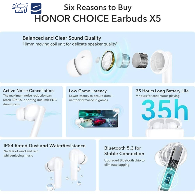 هدفون بلوتوثی آنر مدل  CHOICE  X5 هدفون بلوتوثی آنر مدل  CHOICE  X5