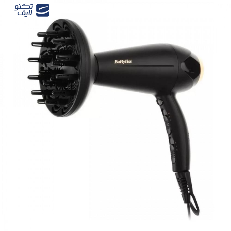 سشوار بابیلیس مدل D570DSDE، موتور AC با توان مصرفی 2200 وات، دارای نرمکنندهی یونی، باد سرد، با حالت خشککننده، فرکننده و صافکننده، وزن 399 گرم، تنظیم حرارت 3 حالته و کنترل سرعت 3 حالته، به همراه دیسپانسر و 2 عدد متمرکزکننده سشوار بابیلیس مدل D570DSDE، موتور AC با توان مصرفی 2200 وات، دارای نرمکنندهی یونی، باد سرد، با حالت خشککننده، فرکننده و صافکننده، وزن 399 گرم، تنظیم حرارت 3 حالته و کنترل سرعت 3 حالته، به همراه دیسپانسر و 2 عدد متمرکزکننده