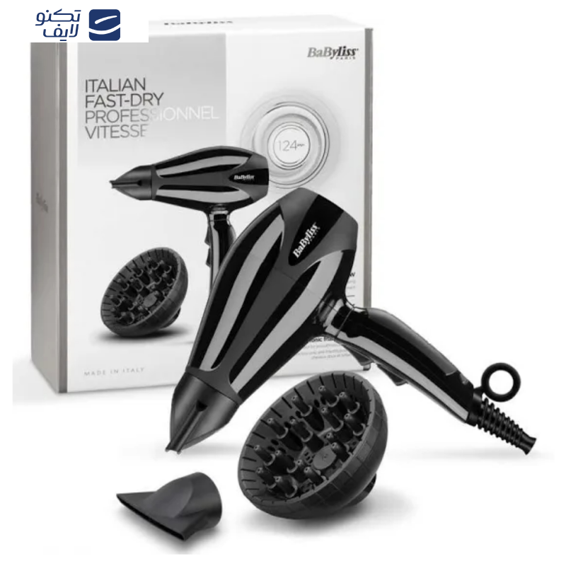 سشوار حرفه ای بابیلیس مدل Bar6715DE سشوار حرفه ای بابیلیس مدل Bar6715DE