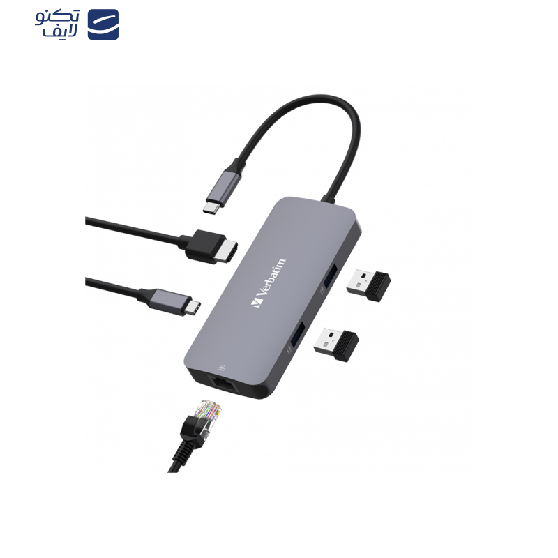 هاب 5 پورت USB 3.0 ورباتیم مدل CMH-05 هاب 5 پورت USB 3.0 ورباتیم مدل CMH-05
