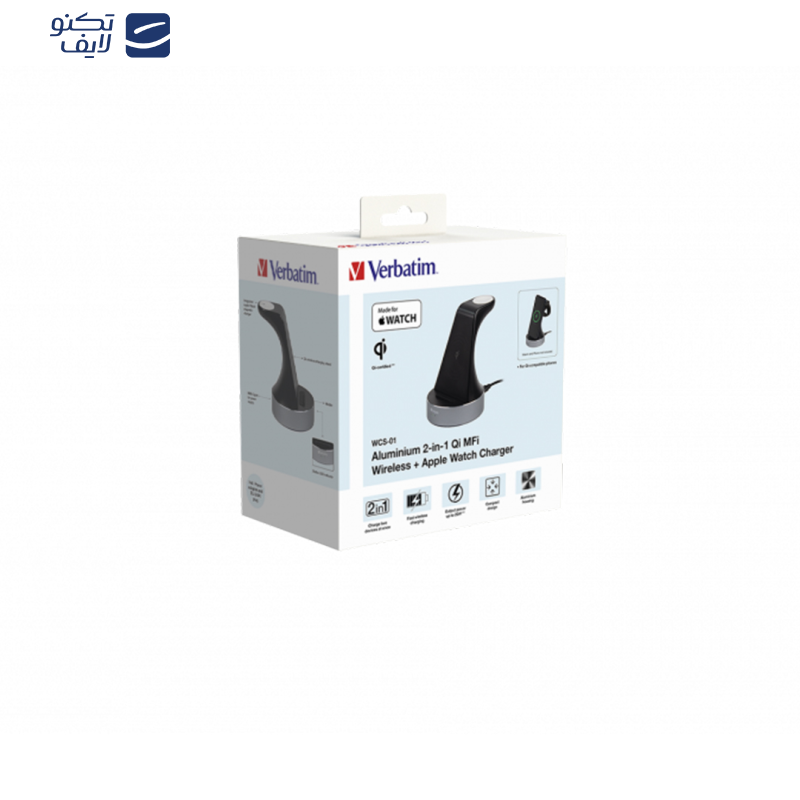 شارژر بی سیم 20 وات ورباتیم مدل WCS-01 شارژر بی سیم 20 وات ورباتیم مدل WCS-01