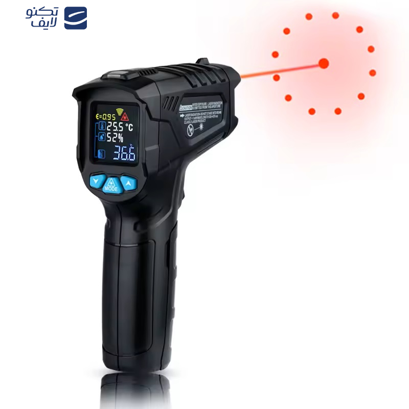 ترمومتر لیزری دیجیتال مستک مدل IR01D ترمومتر لیزری دیجیتال مستک مدل IR01D