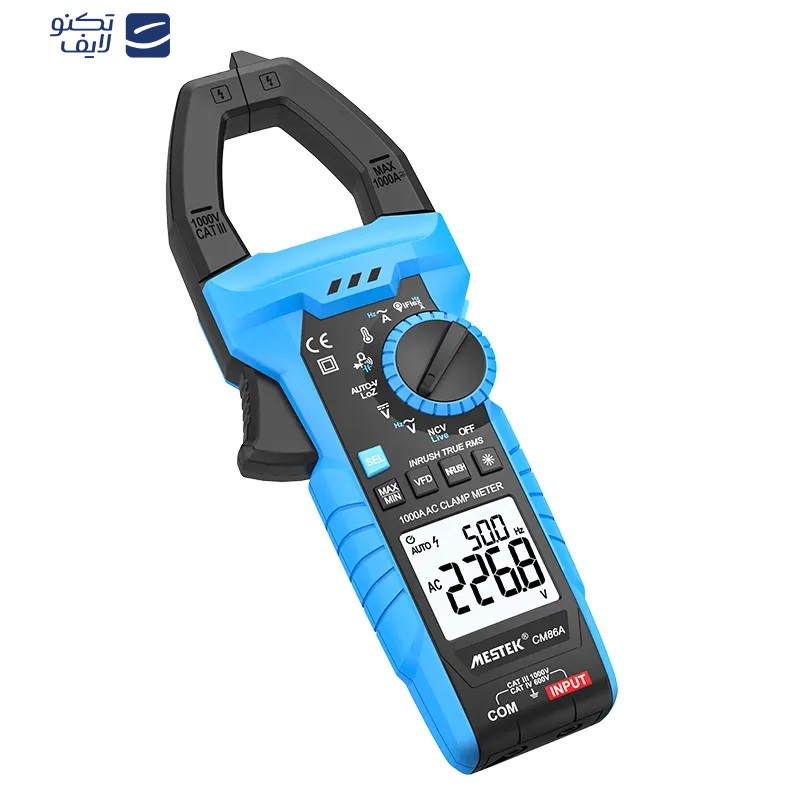 مولتی متر کلمپی دیجیتال مستک مدل CM86A مولتی متر کلمپی دیجیتال مستک مدل CM86A