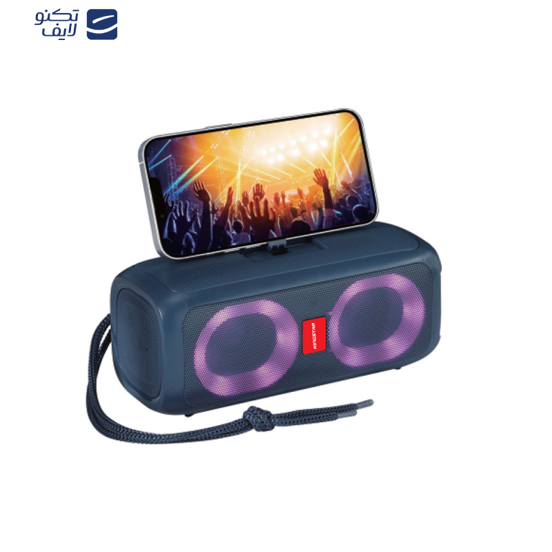 اسپیکر بلوتوثی قابل حمل کینگ استار مدل KBS154 اسپیکر بلوتوثی قابل حمل کینگ استار مدل KBS154