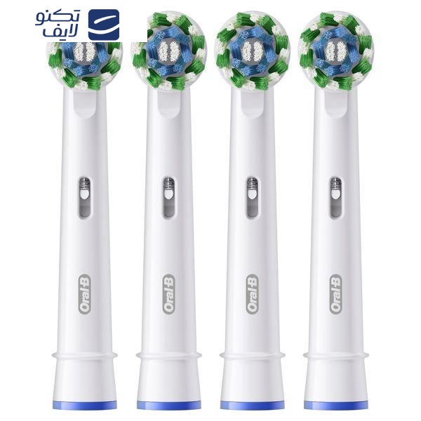 سری یدک مسواک برقی اورال-بی مدل Cross action بسته 4 عددی