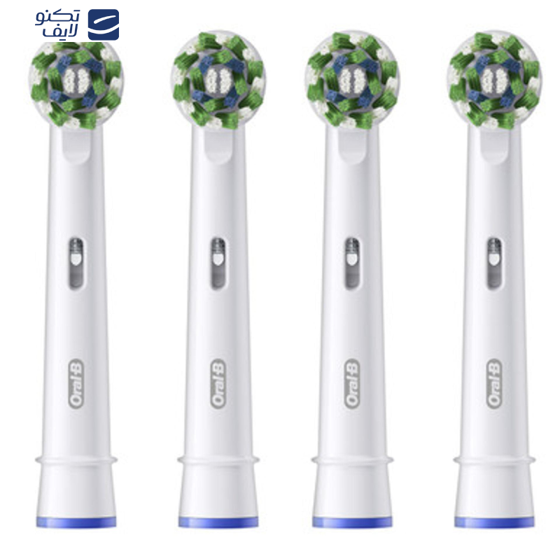 سری مسواک برقی اورال-بی مدل EB50 CROSS ACTION بسته 4 عددی