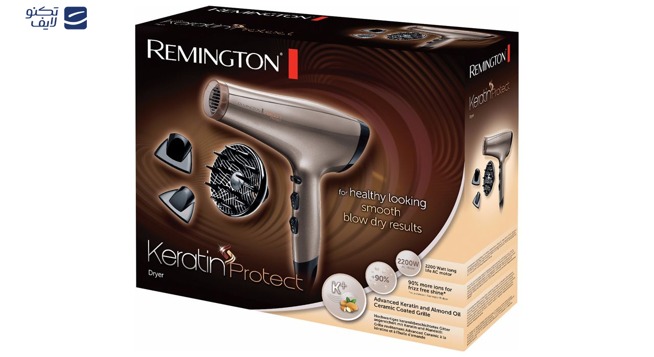 سشوار رمینگتون مدل AC8002 Keratin Protect سشوار رمینگتون مدل AC8002 Keratin Protect