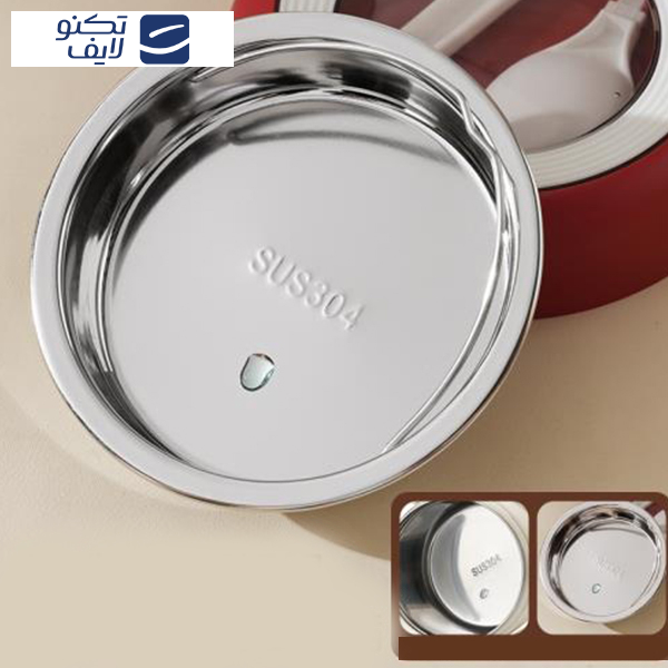 فلاسک غذا مدل دوجداره کد LUNCH-BOX گنجایش 1 لیتر فلاسک غذا مدل دوجداره کد LUNCH-BOX گنجایش 1 لیتر