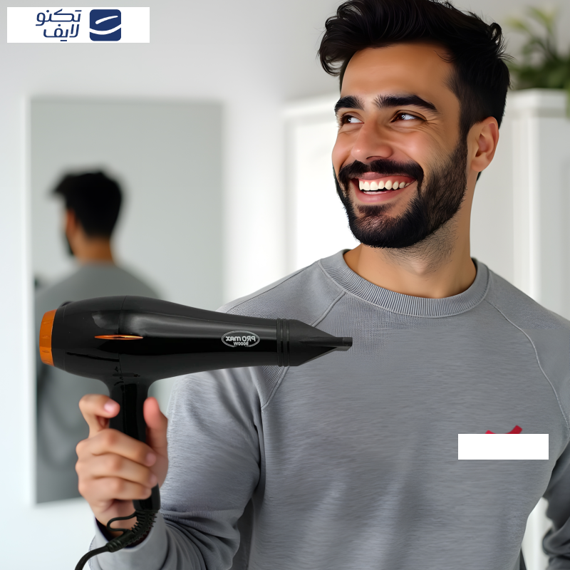 سشوار حرفهای پرومکس مدل MA-8890، موتور AC با توان مصرفی 9000 وات، دارای قابلیت تعویض سری، عملکرد توربو، دارای متمرکزکننده، با حالت صافکننده، وزن 650 گرم، تنظیم حرارت 2 حالته و کنترل سرعت 2 حالته، به همراه متمرکزکننده باریک سشوار حرفهای پرومکس مدل MA-8890، موتور AC با توان مصرفی 9000 وات، دارای قابلیت تعویض سری، عملکرد توربو، دارای متمرکزکننده، با حالت صافکننده، وزن 650 گرم، تنظیم حرارت 2 حالته و کنترل سرعت 2 حالته، به همراه متمرکزکننده باریک