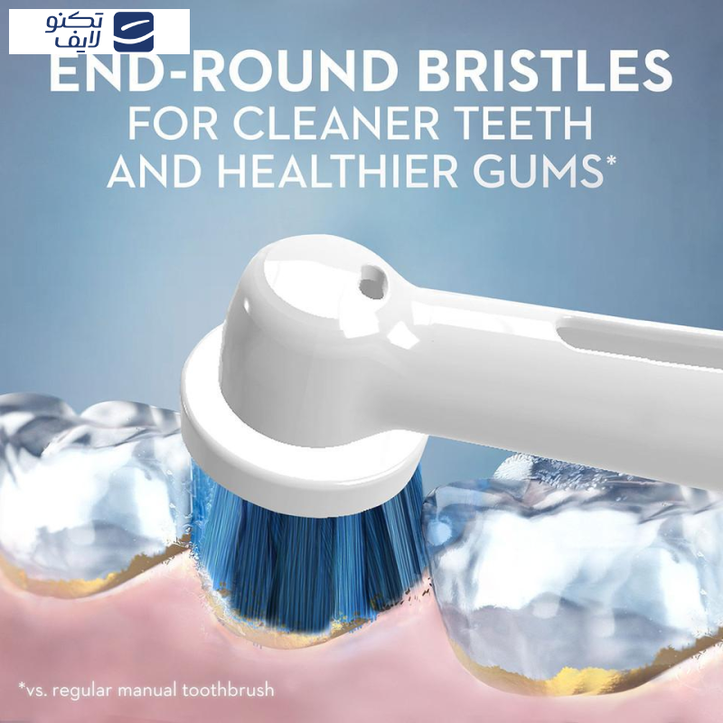سری مسواک برقی اورال بی مدل Oral-B Precision Clean بسته 2 عددی سری مسواک برقی اورال بی مدل Oral-B Precision Clean بسته 2 عددی