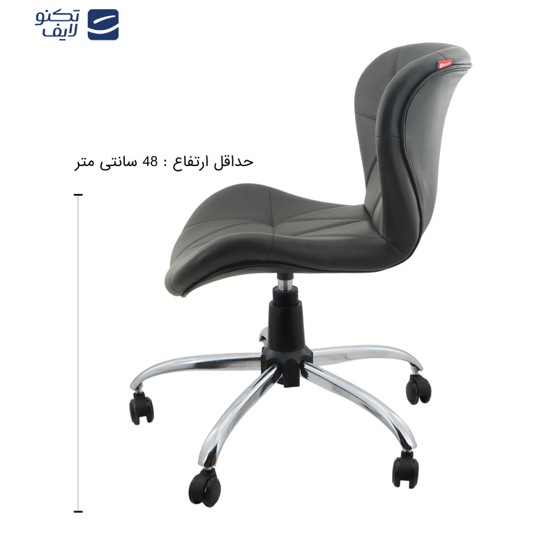 صندلی هوگر مدل چرخشی طرح چرمی