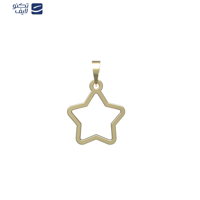 آویز گردنبند طلا 18 عیار زنانه مدوپد مدل ستاره کد PA1-15352 آویز گردنبند طلا 18 عیار زنانه مدوپد مدل ستاره کد PA1-15352
