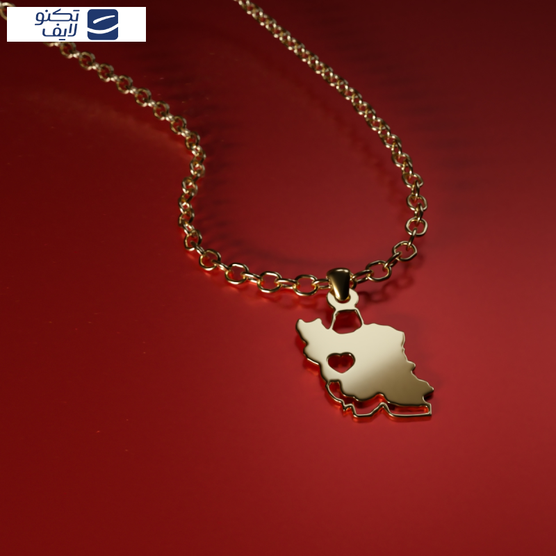 آویز گردنبند طلا 18 عیار زنانه مدوپد مدل  نقشه ایران کد kc18777 آویز گردنبند طلا 18 عیار زنانه مدوپد مدل  نقشه ایران کد kc18777