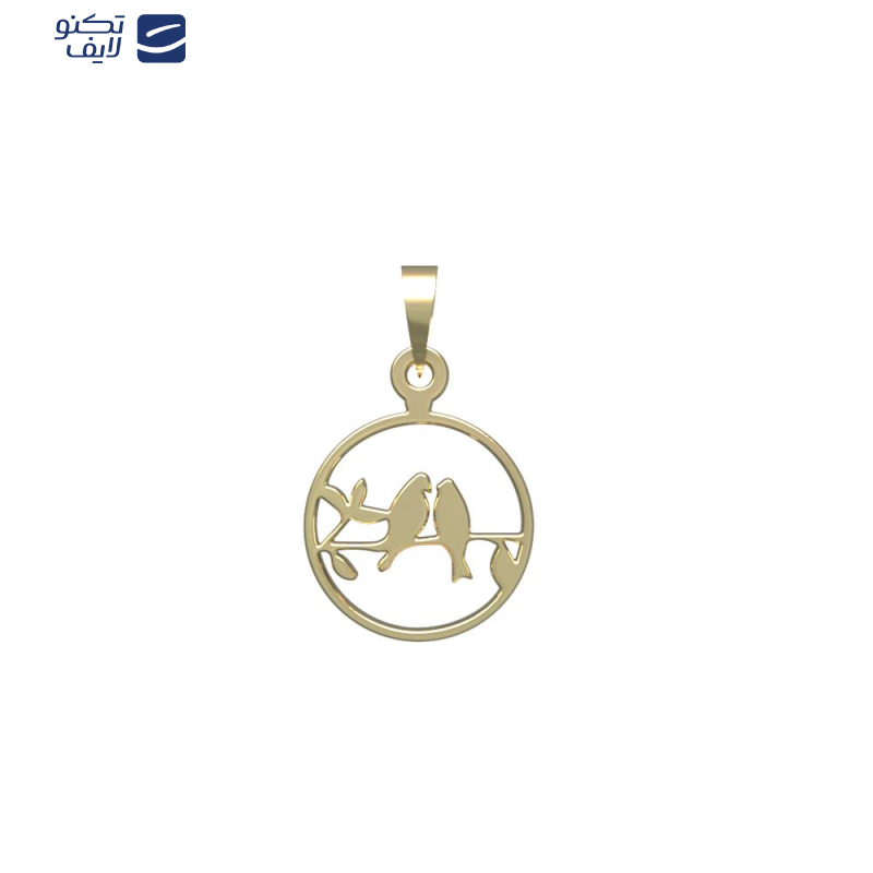 آویز گردنبند طلا 18 عیار زنانه مدوپد مدل گنجشک کد PA1-13772 آویز گردنبند طلا 18 عیار زنانه مدوپد مدل گنجشک کد PA1-13772