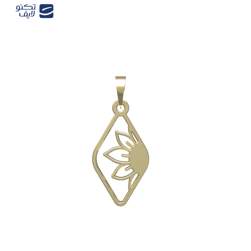 آویز گردنبند طلا 18 عیار زنانه مدوپد مدل گل کد PA1-14952 آویز گردنبند طلا 18 عیار زنانه مدوپد مدل گل کد PA1-14952