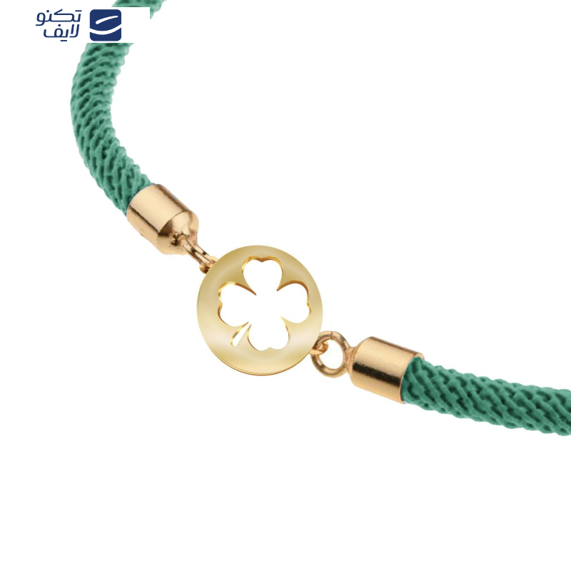 دستبند طلا 18 عیار زنانه مدوپد مدل گل کد D34-10487