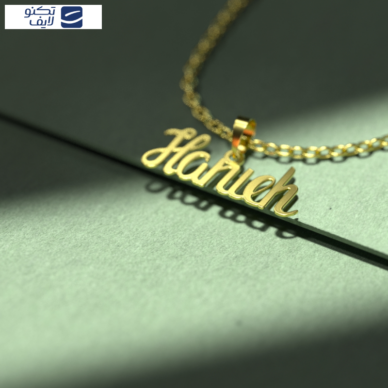 گردنبند طلا 18 عیار زنانه مدوپد مدل hanieh گردنبند طلا 18 عیار زنانه مدوپد مدل hanieh