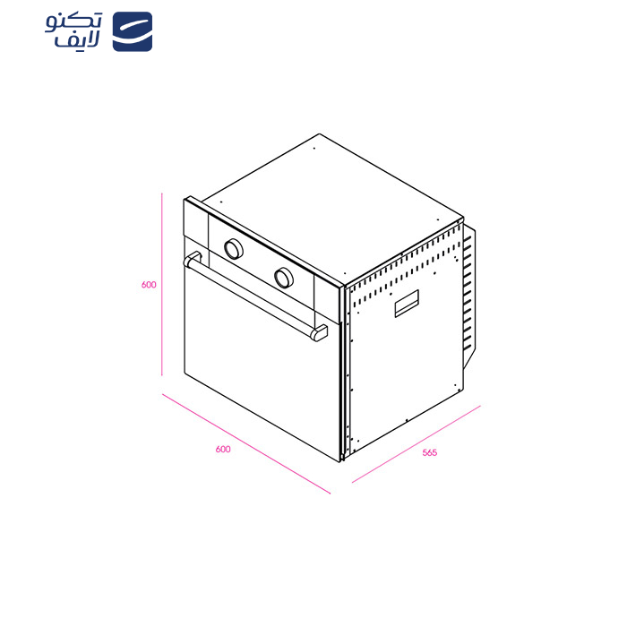 فر برقی کن مدل OLIVER-M فر برقی کن مدل OLIVER-M