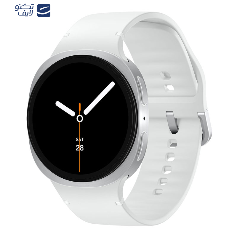 ساعت هوشمند 40 میلی‌متری سامسونگ مدل Galaxy Watch 8 با بند پلاستیکی