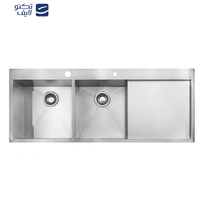 سینک ظرفشویی اخوان مدل 346 توکار  سینک ظرفشویی اخوان مدل 346 توکار