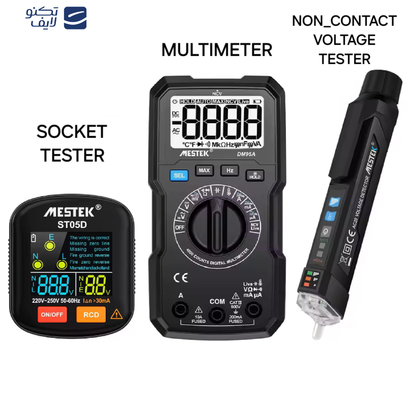 کیت تستر برق دیجیتال مستک مدل 3IN1 COMBINATION SET مجموعه 3 عددی کیت تستر برق دیجیتال مستک مدل 3IN1 COMBINATION SET مجموعه 3 عددی