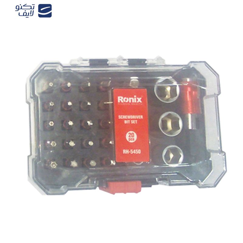 مجموعه 20 عددی سری پیچگوشتی جغجغه ای رونیکس مدل RH-5451  مجموعه 20 عددی سری پیچگوشتی جغجغه ای رونیکس مدل RH-5451
