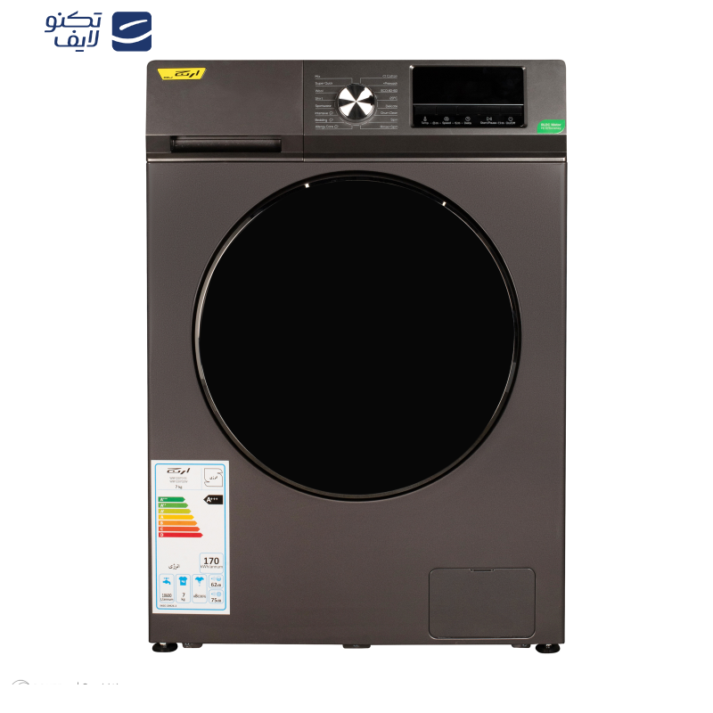 ماشین لباسشویی 7 کیلوگرم اتوماتیک ارج مدل WM12070