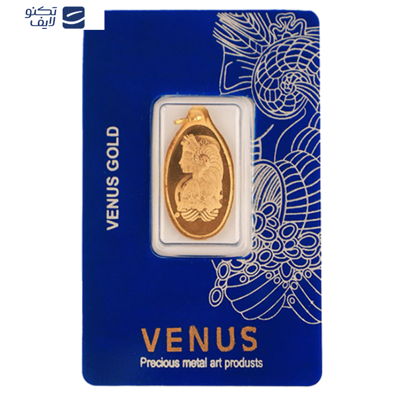 شمش طلا 18 عیار ونوس مدل 110 شمش طلا 18 عیار ونوس مدل 110