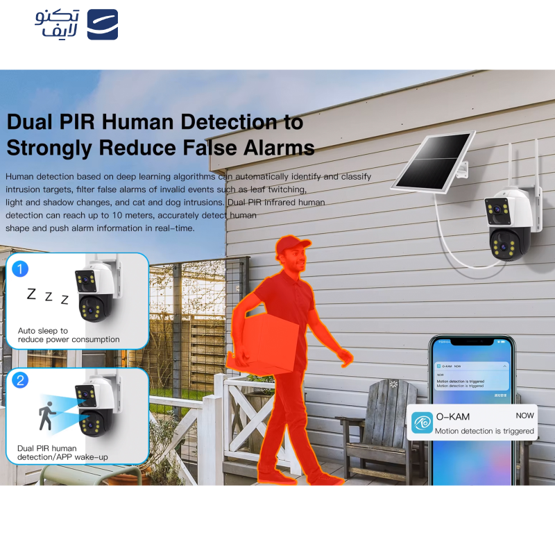 دوربین مداربسته تحت شبکه سیم کارتی اکم مدل TP11 دوربین مداربسته تحت شبکه سیم کارتی اکم مدل TP11