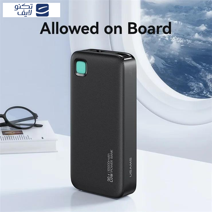 پاوربانک یوسمز مدل CD224 ظرفیت 10000 میلی آمپر پاوربانک یوسمز مدل CD224 ظرفیت 10000 میلی آمپر