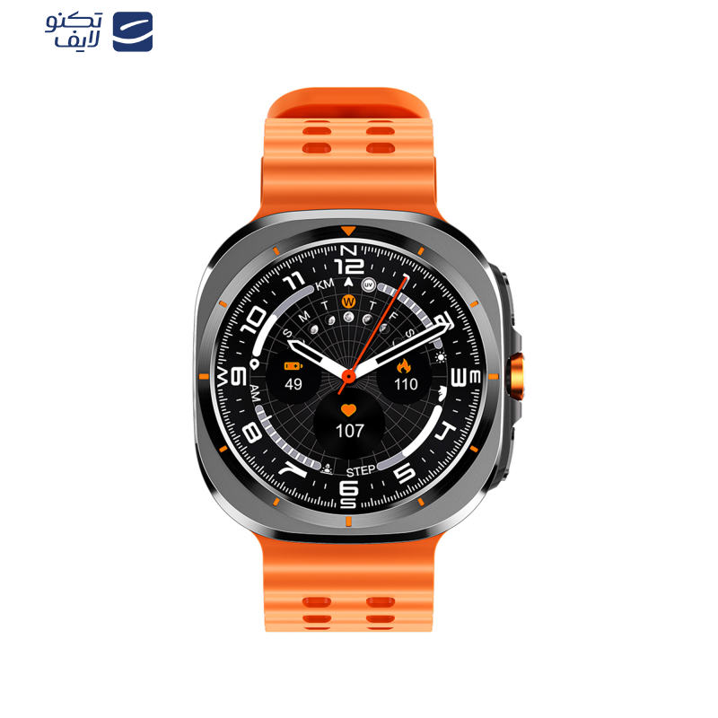 ساعت هوشمند هیسکا مدل GALACTIC با بند سیلیکونی ساعت هوشمند هیسکا مدل GALACTIC با بند سیلیکونی