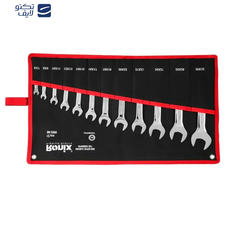 آچار دو سر تخت رونیکس مدل RH-2205 مجموعه 12 عددی