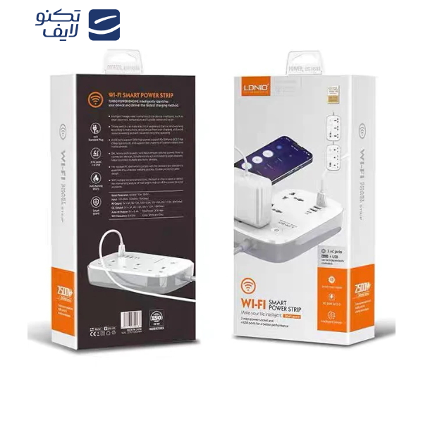 چندراهی برق هوشمند الدینیو مدل SCW3451 چندراهی برق هوشمند الدینیو مدل SCW3451