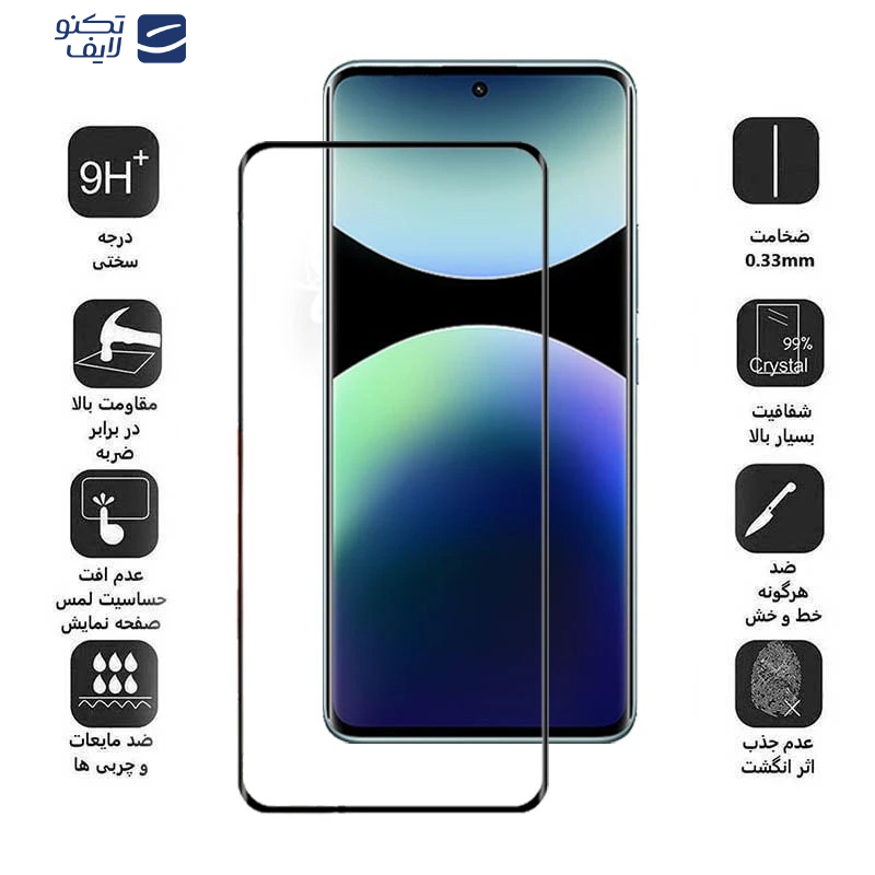 محافظ صفحه نمایش اپیکوی مدل Full Glass Kamo مناسب برای گوشی موبایل شیائومی Redmi Note 14  Pro Plus/13 Pro Plus/ Note 14 Pro 5G / Poco X7 محافظ صفحه نمایش اپیکوی مدل Full Glass Kamo مناسب برای گوشی موبایل شیائومی Redmi Note 14  Pro Plus/13 Pro Plus/ Note 14 Pro 5G / Poco X7