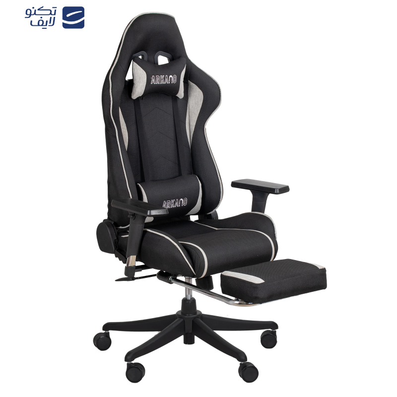 صندلی گیمینگ آرکانو مدل ریسینگ پارچه ای کد D615TF3