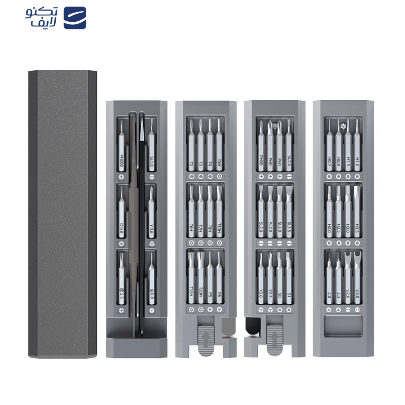 پیچ گوشتی پرووان مدل PGS108 بسته 44 عددی